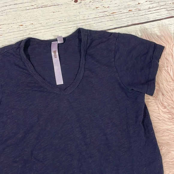 Wilt Navy Blue Crew NECK SHORT SLEEVE SHRUNKEN BOYFRIEND TEE - Picture 5 of 9